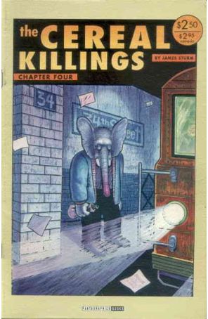 Cereal Killings 4 published by Fantagraphics