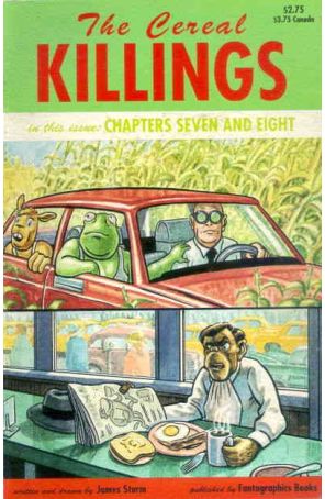 Cereal Killings 7 published by Fantagraphics