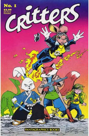 Critters 1 published by Fantagraphics