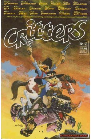 Critters 50 published by Fantagraphics