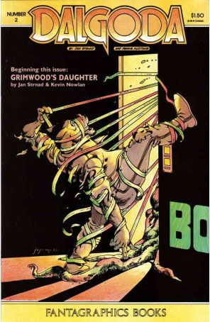 Dalgoda 2 published by Fantagraphics with cover art by Dennis Fujitake