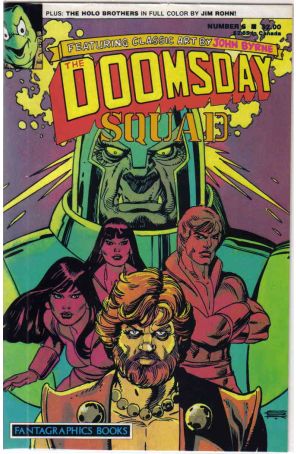 The Doomsday Squad 6 published by Fantagraphics with cover art by Gil Kane