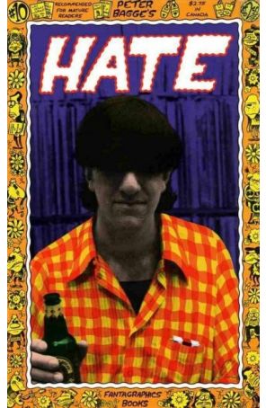Hate 10 (2nd) published by Fantagraphics with cover art by Peter Bagge