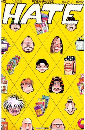 Hate 12 published by Fantagraphics with cover art by Peter Bagge