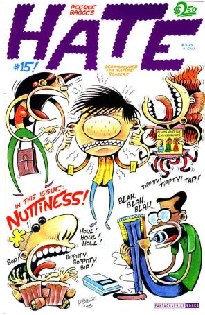Hate 15 published by Fantagraphics with cover art by Peter Bagge