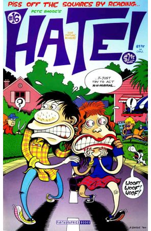 Hate 16 published by Fantagraphics with cover art by Peter Bagge