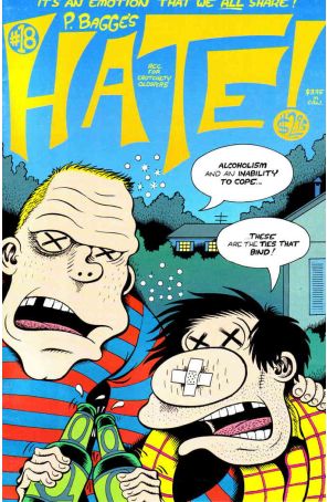 Hate 18 published by Fantagraphics with cover art by Peter Bagge