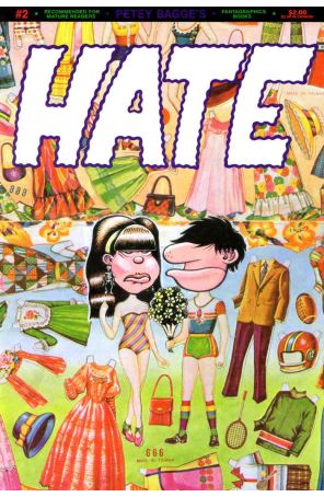 Hate 2 published by Fantagraphics with cover art by Peter Bagge
