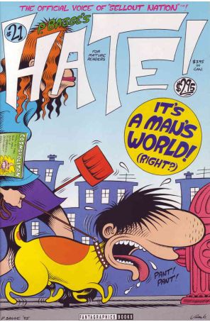 Hate 21 published by Fantagraphics with cover art by Peter Bagge