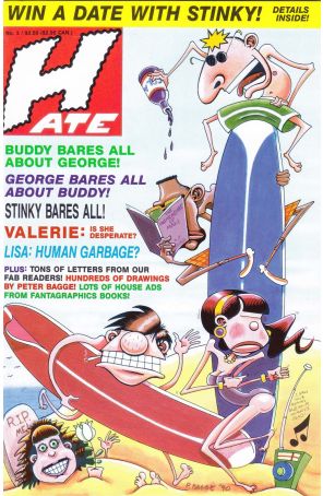 Hate 3 (3rd) published by Fantagraphics with cover art by Peter Bagge
