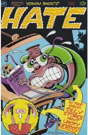 Hate 7 (3rd) published by Fantagraphics with cover art by Peter Bagge