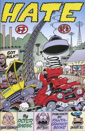 Hate Annual 7 published by Fantagraphics with cover art by Peter Bagge