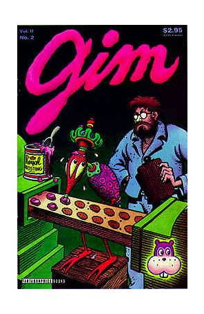 Jim (Vol. 2) 2 published by Fantagraphics with cover art by Jim Woodring