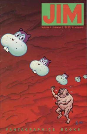 Jim (Vol. 2) 3 published by Fantagraphics with cover art by Jim Woodring