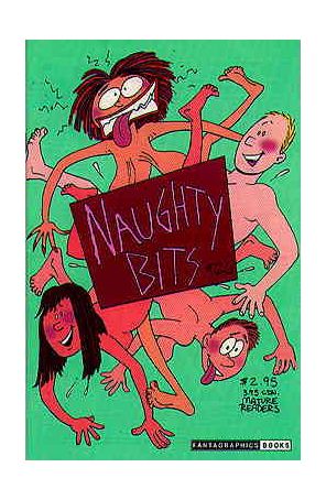Naughty Bits 26 published by Fantagraphics with cover art by Roberta Gregory