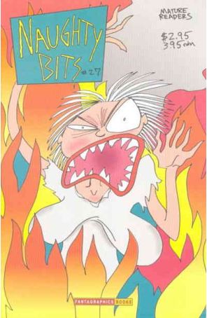 Naughty Bits 27 published by Fantagraphics with cover art by Roberta Gregory