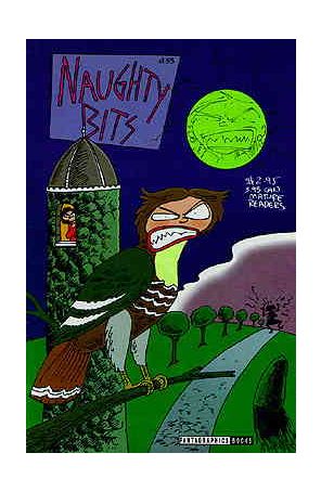 Naughty Bits 35 published by Fantagraphics with cover art by Roberta Gregory