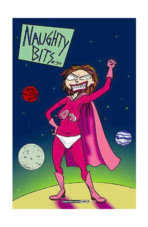 Naughty Bits 36 published by Fantagraphics with cover art by Roberta Gregory