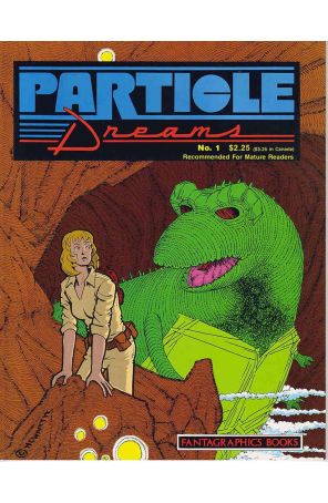 Particle Dreams 1 published by Fantagraphics with cover art by Matt Howarth