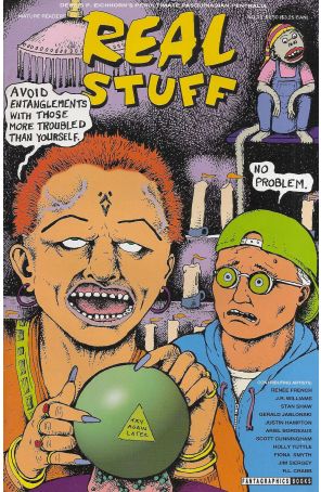 Real Stuff 19 published by Fantagraphics with cover art by Renée French