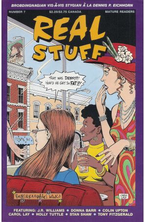 Real Stuff 7 published by Fantagraphics with cover art by Carol Lay
