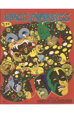 Space Fantasies 1 published by Fantasy House with cover art by Vincent Marchesano