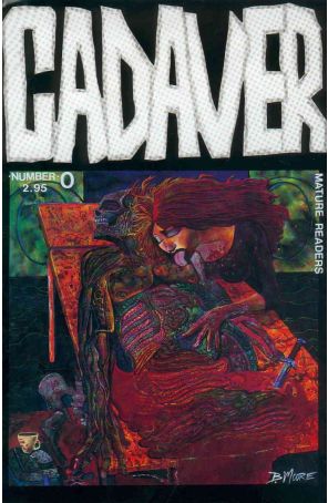Cadaver 0 published by Fathom with cover art by Brad Moore