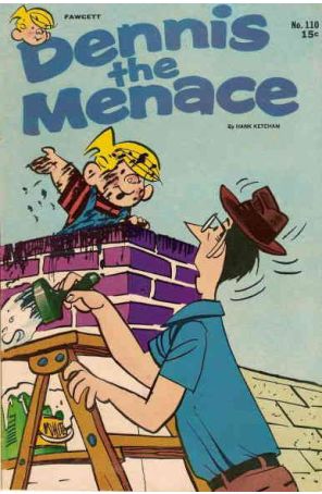 Dennis the Menace (Fawcett) 110 published by Fawcett
