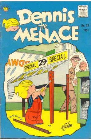 Dennis the Menace (Fawcett) 33 published by Fawcett