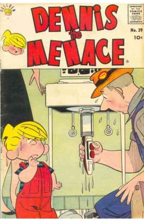 Dennis the Menace (Fawcett) 39 published by Fawcett with cover art by Al Wiseman