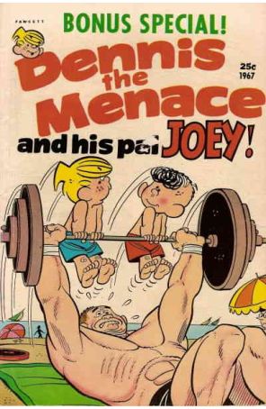 Dennis the Menace (Giants) 45 published by Fawcett