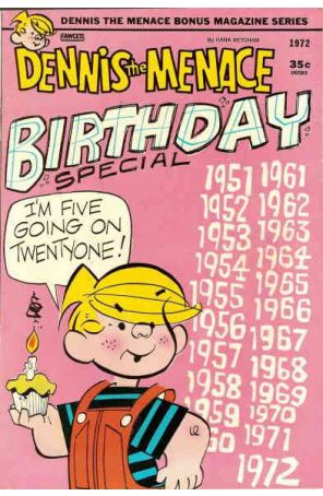 Dennis the Menace Bonus Magazine Series 105 published by Fawcett