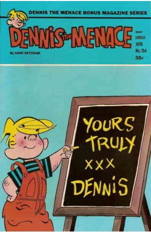 Dennis the Menace Bonus Magazine Series 154 published by Fawcett