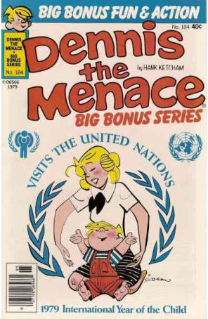 Dennis the Menace Bonus Magazine Series 184 published by Fawcett