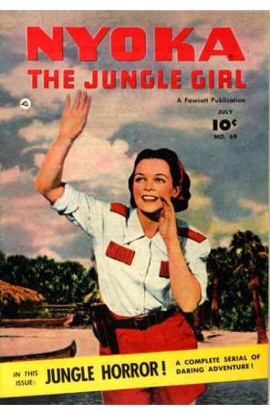Nyoka the Jungle Girl 69 published by Fawcett