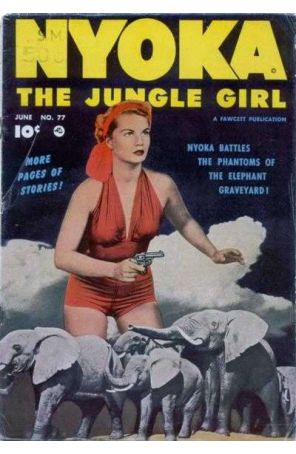 Nyoka the Jungle Girl 77 published by Fawcett