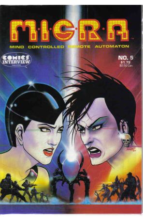 Micra: Mind Controlled Remote Automaton 5 published by Comics Interview with cover art by Ted Boonthanakit