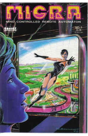 Micra: Mind Controlled Remote Automaton 7 published by Comics Interview with cover art by Ted Boonthanakit