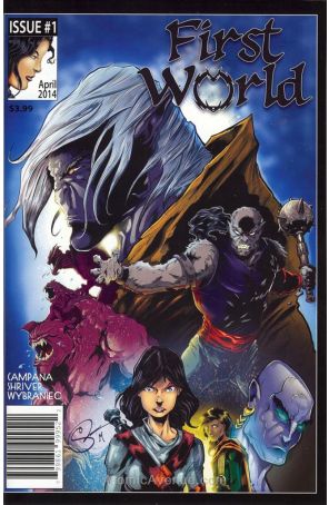 First World (First World) 1 published by First World with cover art by Chris Campana