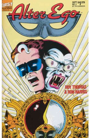 Alter Ego 3 published by First with cover art by Ron Harris