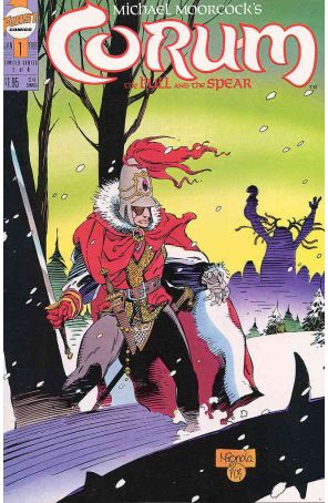 Corum: The Bull and the Spear 1 published by First with cover art by Mike Mignola
