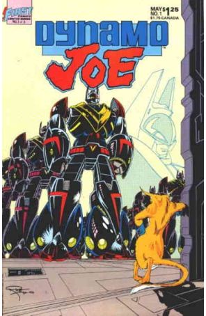 Dynamo Joe 1 published by First with cover art by Doug Rice