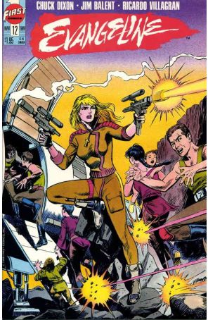Evangeline (Vol. 2) 12 published by First with cover art by Ricardo Villagran