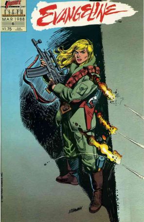 Evangeline (Vol. 2) 6 published by First with cover art by Ricardo Villagran