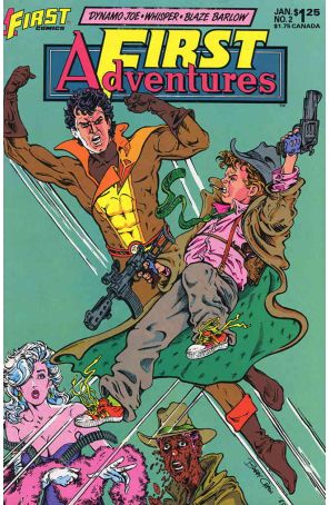 First Adventures 2 published by First with cover art by Barry Crain