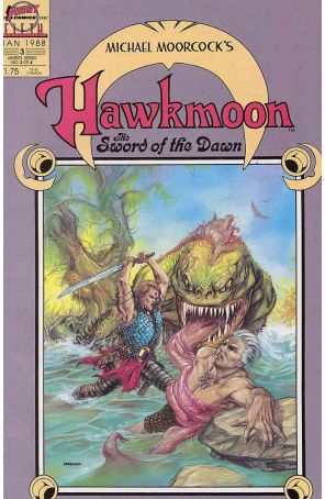 Hawkmoon: The Sword of the Dawn 3 published by First with cover art by Dave Dorman