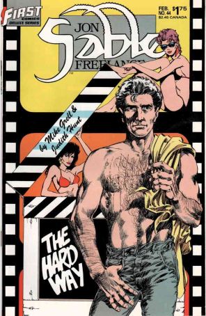 Jon Sable, Freelance 44 published by First with cover art by Mike Grell