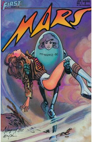 Mars (First) 1 published by First with cover art by Mark Wheatley and Marc Hempel