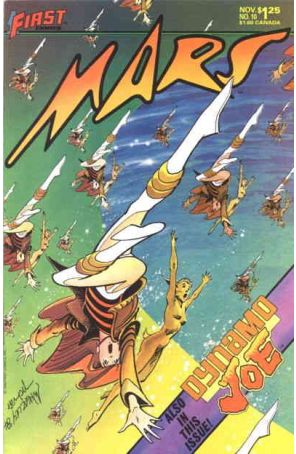 Mars (First) 10 published by First with cover art by Mark Wheatley and Marc Hempel