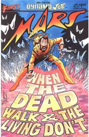 Mars (First) 11 published by First with cover art by Mark Wheatley and Marc Hempel